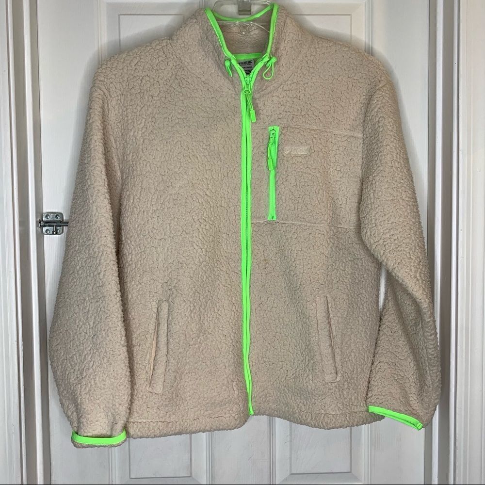PINK Victoria’s Secret Sherpa Jacket Size Small